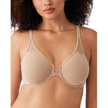 Imagem de Wacoal Body By Wacoal Sutiã feminino sem forro com aro e costas nadador, Torradas, 34D