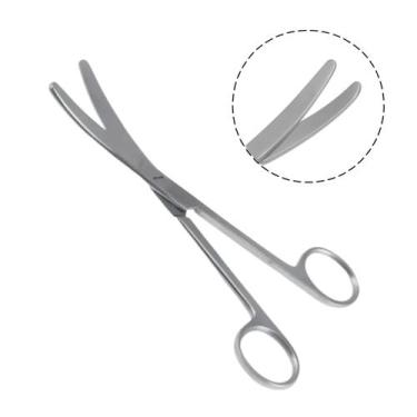 Imagem de Tesoura Cirúrgica Saúde Metzenbaum Íris - Professional / Weldon /ABC, 