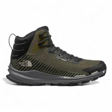 Imagem de Bota The North Face Vectiv Fastpack Mid Wp Masculina, 41, Verde milita