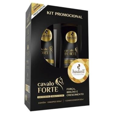 Imagem de Kit Haskell Cavalo Forte Shampoo + Condicionador 500ml
