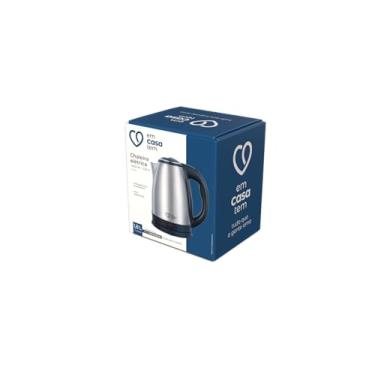 Imagem de Chaleira Elétrica Inox com Cabo 65cm 1,8 litros | Em Casa Tem Eletro - 220v