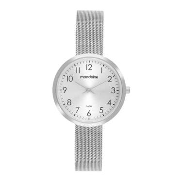 Imagem de Mondaine Relógio Feminino Mondaine Analógico Prata Malha de Aço