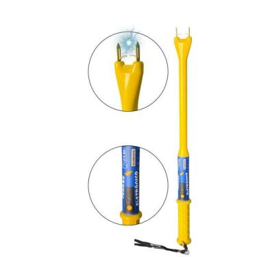Imagem de Ferrão Eletrônico Zebu Bastão Manejo Gado 65CM Recarregável 3 Joules