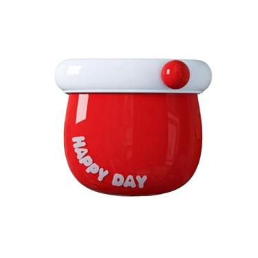 Imagem de Vctitil Suporte magnético de plástico para geladeira, recipiente de armazenamento de cozinha para geladeira, organizador multifuncional para cozinha, banheiro, quarto e armário. 11 x 9,5 x 6,3 cm