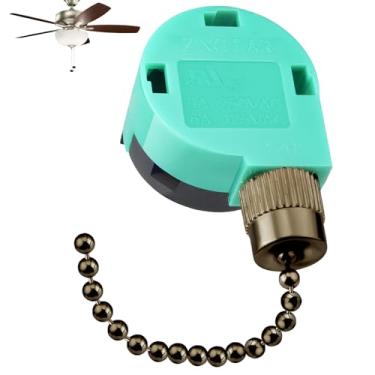 Imagem de Interruptor para ventilador de teto Hampton Bay & Hunter - 3 velocidades, 4 fios, bronze