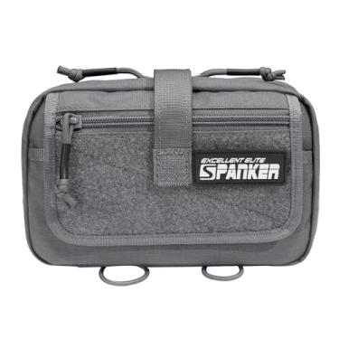 Imagem de EXCELLENT ELITE SPANKER Bolsa tática de primeiros socorros IFAK Rip Away Molle EMT bolsa compacta bolsa de administração médica para colete tático, mochila (cinza)