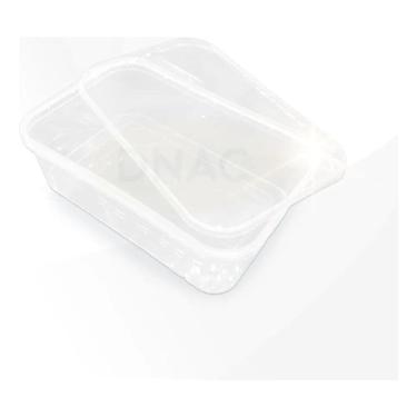 Imagem de 2X Pote Descartável Com Lacre 500Ml Freezer Marmita - 10 Un.