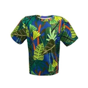 Imagem de Camiseta Infantil Fabula   Folharia Masculina-Masculino
