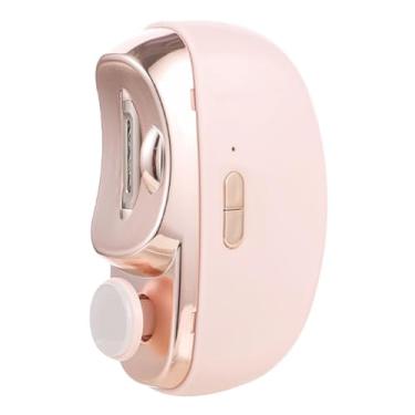 Imagem de Shakven Cortador de unhas automático, aparador de unhas elétrico para adultos | Cortador de unhas com luz LED | Cortador de unhas elétrico 2 em 1, aparador de unhas recarregável USB, cortador de unhas