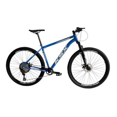 Imagem de Bicicleta Bike Aro 29 MTB Aluminio KSX SD7 12V Marchas Index Cabeamento Interno (AZUL BIC (ADS BRANCO), 17)