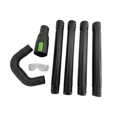 Imagem de Ｂｅｓｇａ Kit universal de limpeza de calhas para sopradores de folhas, equipamentos de jardim e ferramentas de limpeza de calhas