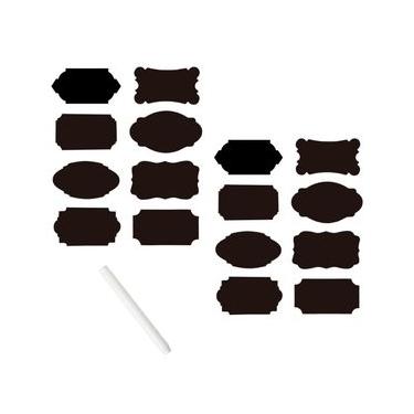 Imagem de Kit 32 Adesivos e 2 Canetas Etiqueta Potes Validade Prana