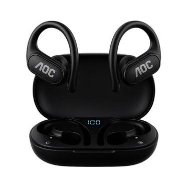 Imagem de Fone de ouvido Earbuds Clip V5.4 - Preto - AOC