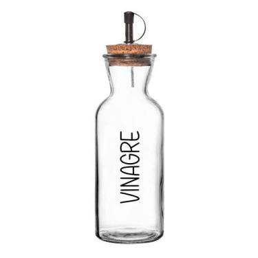 Imagem de Galheteiro Vidro e Cortiça (500 ml) Vinagre - Lyor, Vinagre