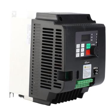 Imagem de Cryfokt Inversor de Frequência de Motor ABS de 5,5 Kw para Uso Industrial Monofásico 220 V a 3 Fases 380 V, 1 X Manual do Usuário Incluído