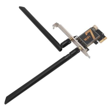 Imagem de Ymiko Placa de Rede PCIe WiFi 7 Com Antena de 8dBi, Adaptador Sem Fio de 8774 Mbps para PC de Mesa, Placa de Expansão de Conectividade 5.4 para Acesso à Internet de Alta Velocidade (#11)