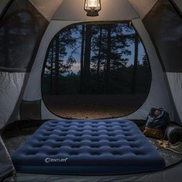 Imagem de Colchão Inflável Casal Impermeável para Camping e Viagem Resistência, Conforto e Inflagem Rápida, Ideal para Acampamentos, Hospedagem, Praia e Uso Doméstico Compacto, Portátil e Durável