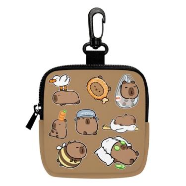 Imagem de Porta-chaves mini porta-moedas, bolsa multifuncional para chaves, porta-cartões, organizador de cabos de dados, bolsa com zíper 4, Multicolorido 00764