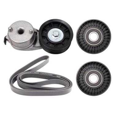 Imagem de TRQ Kit de componentes da correia de transmissão para Dodge Ram 1500 Ram 2500 Ram 3500 2003-2008