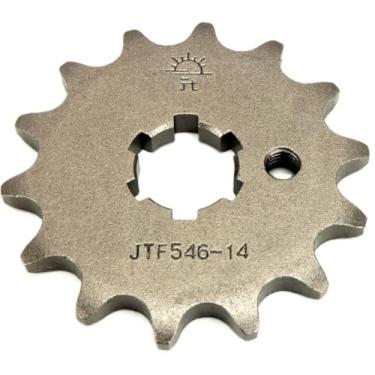 Imagem de JT Sprockets JTF546.14 Roda dentada dianteira de aço 14T, preta