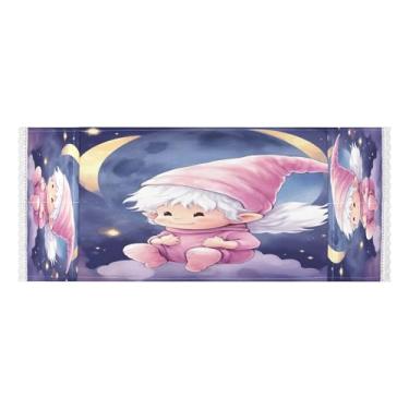 Imagem de Wassud Capas de lavadora e secadora iluminadas pela lua, protetor de lavadora com sacos de armazenamento, capa de geladeira à prova de poeira com bolsos para lavanderia doméstica, cozinha, 120 x 55 cm