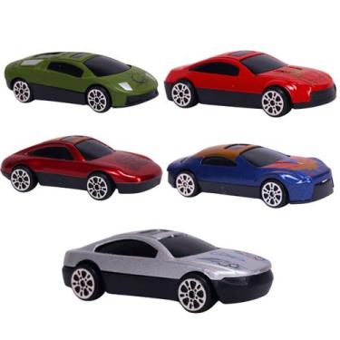 Imagem de Carrinho de Metal Roda Livre Sortido Miniatura Escala 1:64 Infantil - 