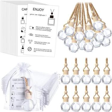 Imagem de Garrafas difusoras de purificador de ar para carros Boao 25 conjuntos 