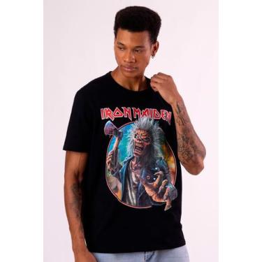 Imagem de Camiseta Iron Maiden Run For Your Lives - Piticas, G2, Preto, Unissex