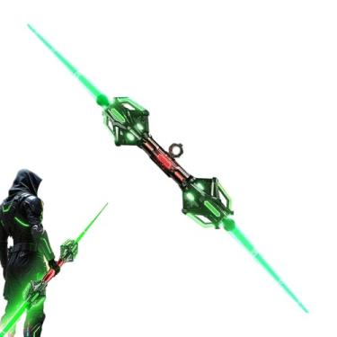 Imagem de Sabre De Duelo - Acessorio de Cosplay Iluminado 24 Cores,Fantasia De Sabre De Duelo LED | Para Crianças Meninas Meninos Exterior Pré-escolar Casa Escola Fantasia Parque Aniversário Natal