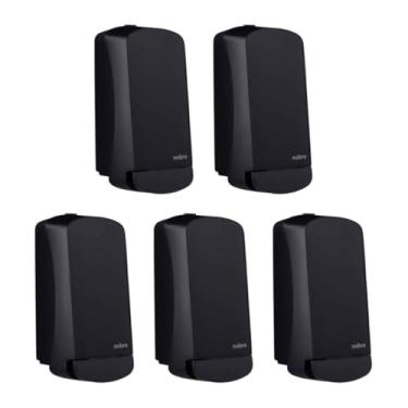 Imagem de Kit com 5 Dispenser para Sabonete Espuma 800ml com Reservatório - Preto