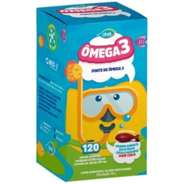 Imagem de Ômega 3 Kids Cápsulas Mastigáveis Litee Com 120 capsulas