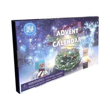 Imagem de Calendário Do Advento Com Minifiguras De Anime, 24 Peças, Blocos De Mo