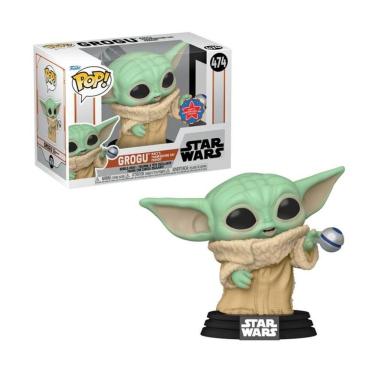 Imagem de Boneco Funko Pop Star Wars Mandalorian Grogu Macy`s - Candide