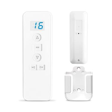 Imagem de MING CHEN Controle remoto de 16 canais, acessórios de persiana motorizada, levantamento e abaixamento de cortinas elétricas com um botão (controle remoto de 16 canais)