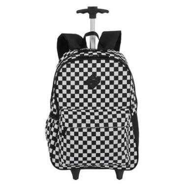 Imagem de Mochila Sestini Com Rodinhas Externo Rolling Grande Xadrez-Unissex