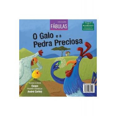 Imagem de Coleção fábulas - O galo e a pedra preciosa - PÉ DA LETRA - PE DA LETR