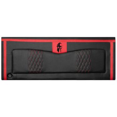 Imagem de Painel Cabeceira Gamer USB Fighter Para Cama Box Solteiro 90cm