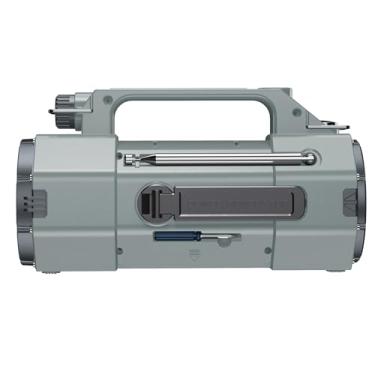 Imagem de Snsowed Rádio de Manivela Solar de Emergência Com Reprodutor de Cartão BT/TF, Lanterna LED, Alarme SOS para Exterior, Rádio Portátil, Alto-falante, de Manivela Solar (Inglês)