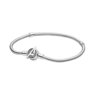 Imagem de Pulseira De Moda Disney Em Prata Esterlina 925 Para Mulheres Com Charm
