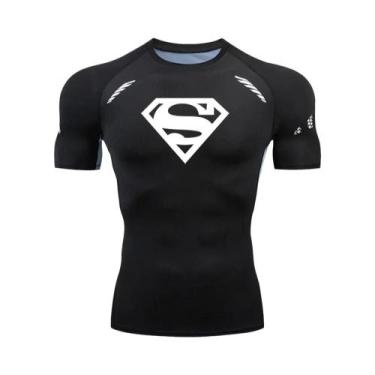 Imagem de Camiseta De Compressão Spider Masculina Para Fitness, Academia, Esport