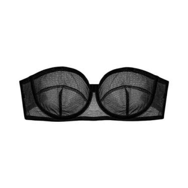 Imagem de Sutiã Sem Alças De Tamanho Grande Para Mulheres Com Seios Grandes, Rou