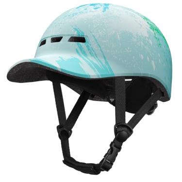 Imagem de Shinmax Capacete De Bicicleta, Boné De Beisebol, Capacetes De Bicicleta Para Adultos, Homens, Mulheres, Capacete De Bicicleta, Capacete De Ciclismo Leve E Ajustável Para Deslocamento Urbano, Ciclism