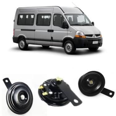 Imagem de BUZINA CARACOL (PAR) GRAVE/AGUDO PARA MASTER 2002>2012