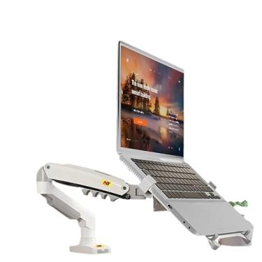 Imagem de Suporte para laptop F80-FP para mesa sem furos e giratório (branco)