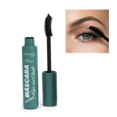 Imagem de Mascara de Cilios Simplicidade Febella Rímel Preto, Verde Escuro