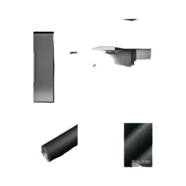 Imagem de Papel De Parede Autoadesivo Preto E Branco Impermeável Fosco Para Quar