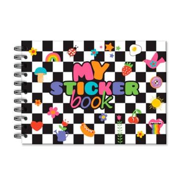 Imagem de Fina Ideia - Caderno para adesivos Quadriculado