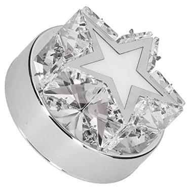 Imagem de Mingzhe Luminária de Teto Estrela de Aço Inoxidável, Luminária Elegante para Decoração Casa, Cozinha, Banheiro, Corredor