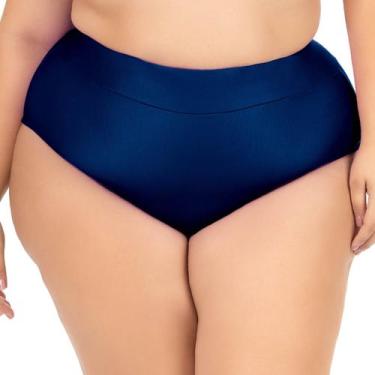 Imagem de Calcinha De Biquini Avulsa  Plus Size Com Cos Reforçado Sustenta Disfa