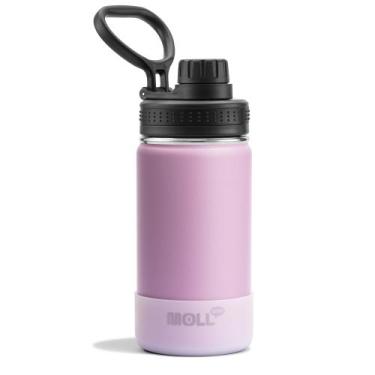 Imagem de Garrafa de água infantil Thermos Mollcity 355ml isolada à prova de vaz